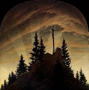 Caspar David Friedrich Cross in the Mountains oil painting
